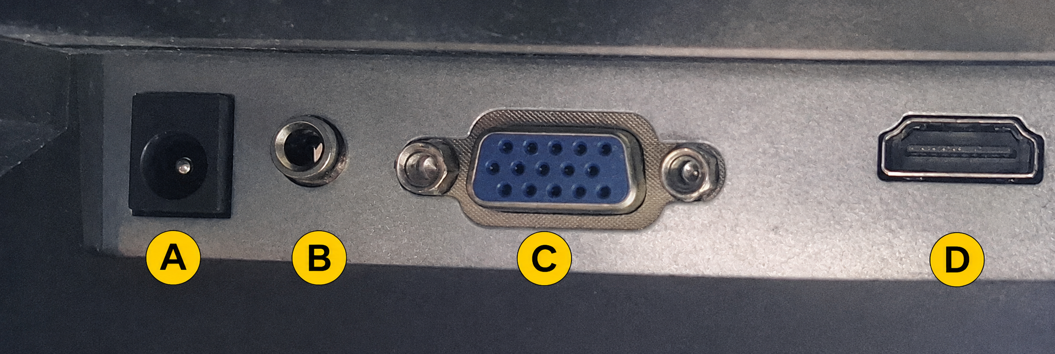 Monitor Buchsen