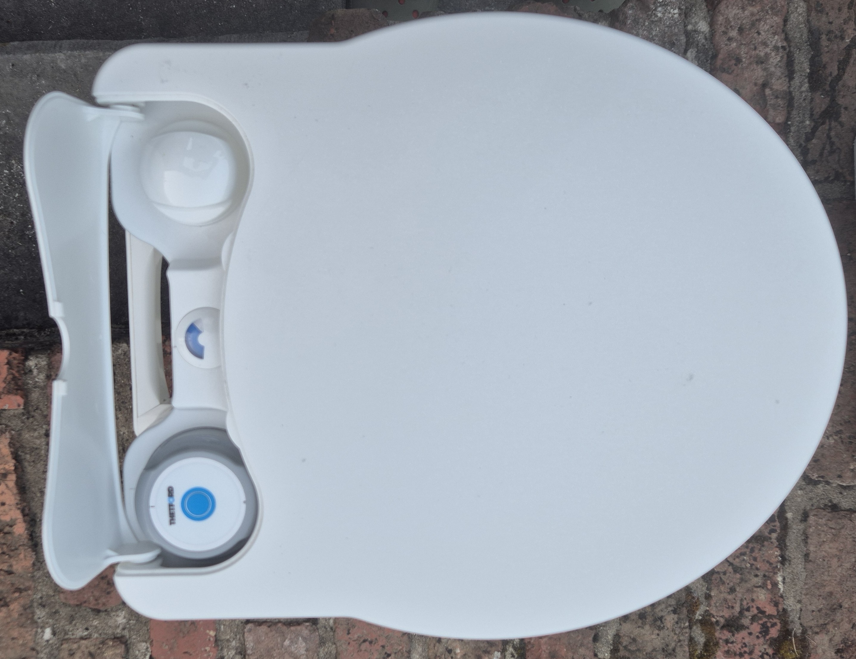 Toilette Draufsicht