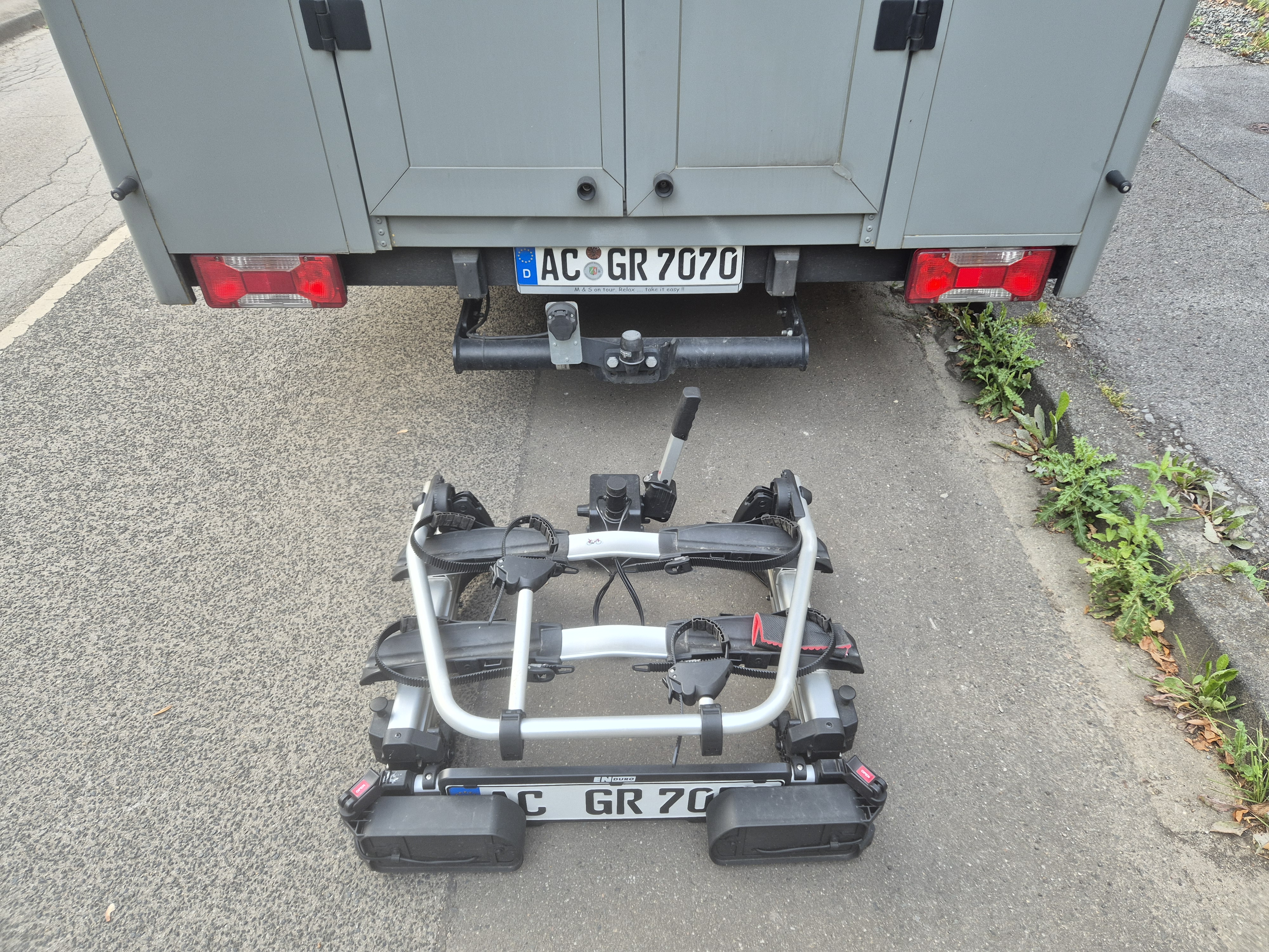 Der Fahrradträger